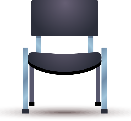 Desain Kursi Biru